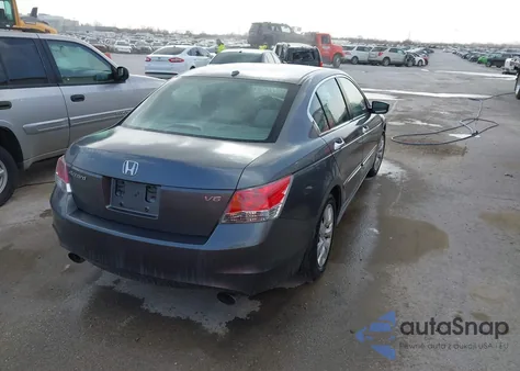 2010 Honda Accord 3.5 Ex-L из США, поврежденный, VIN 5KBCP3F88AB001702